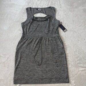 Gray Sleeveless Dress